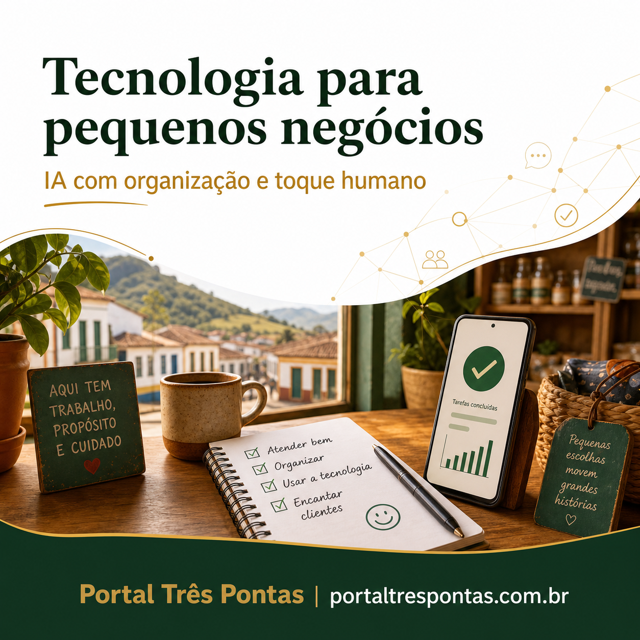 A inteligência artificial entra em uma nova fase nas pequenas empresas — e o desafio agora é transformar teste em rotina útil