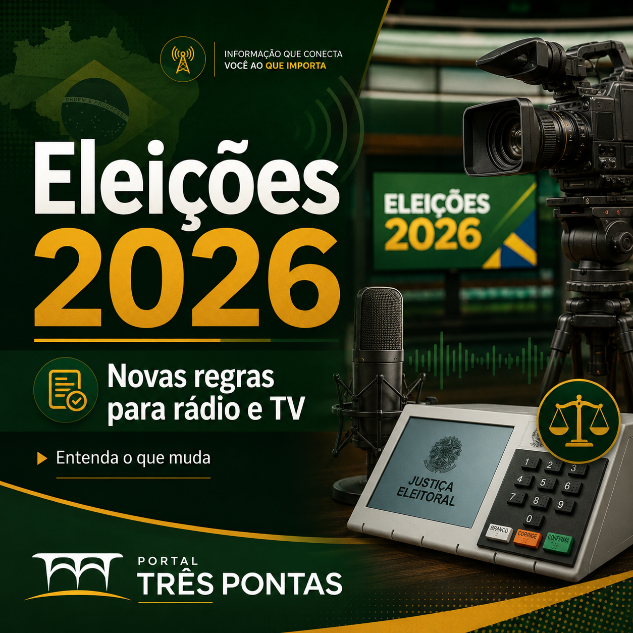 Eleições 2026: novas restrições para rádio e TV já estão valendo; entenda o que muda