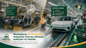 Montadoras cortam empregos e reorganizam fábricas enquanto chinesas avançam no mercado global
